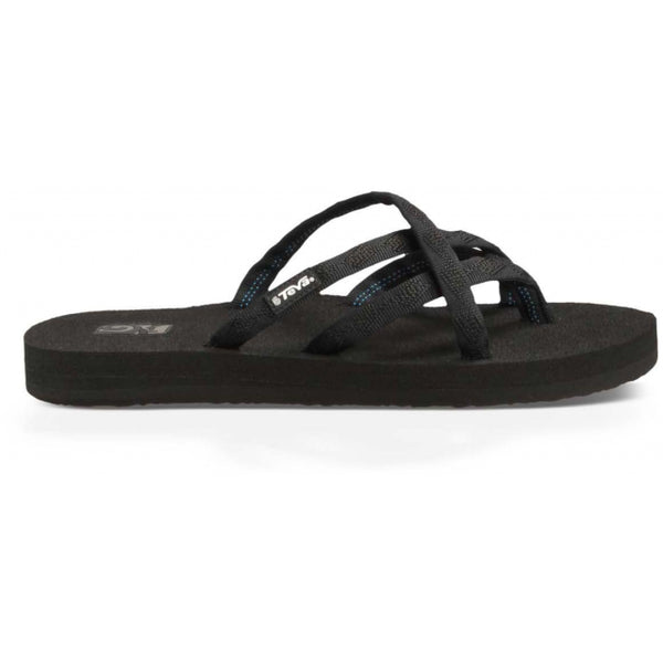 Teva Womens Olowahu Mix B Black On Black