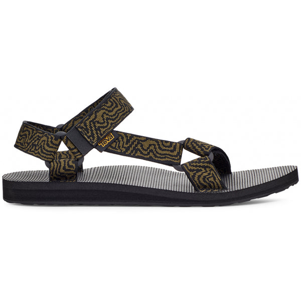 Teva Mens Original Universal Layered Rock Black/Dark Olive