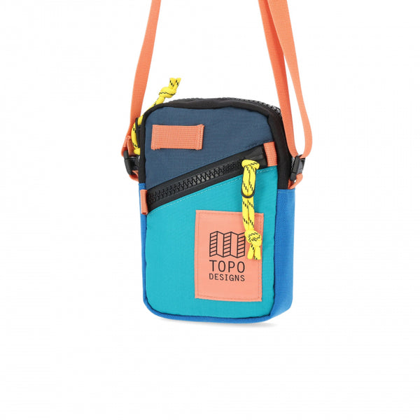 Topo Designs Mini Shoulder Bag Tile Blue/Pond Blue