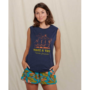 Toad&Co Womens Hemp Daily Tank True Navy