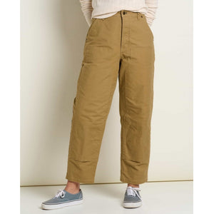 Toad&Co Womens Juniper Utility Pant Honey Brown