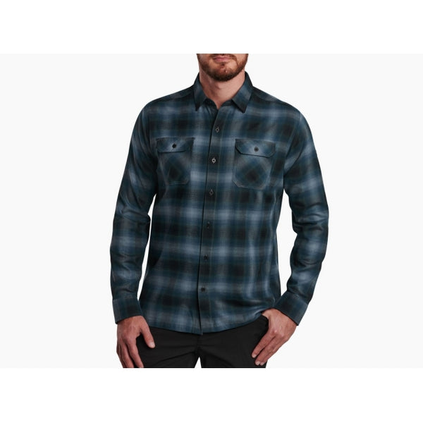 KUHL Mens Dillingr Flannel LS ystic Midnight / M