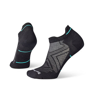 Smartwool Womens Run Zero Cushion Low Ankle Socks Black