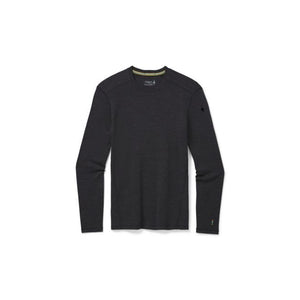 Smartwool Mens Classic Thermal Merino Base Layer Crew Charcoal Heather