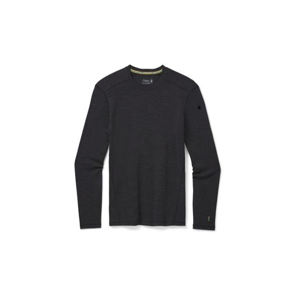 Smartwool Mens Classic Thermal Merino Base Layer Crew Charcoal Heather