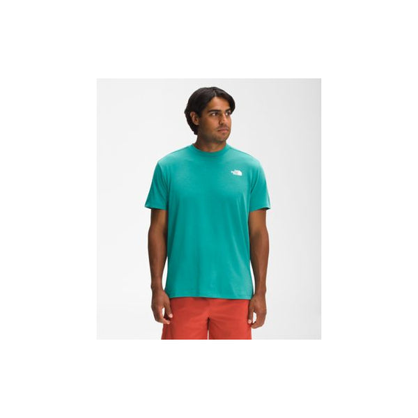 The North Face Mens Wander S/S Porcelain Green