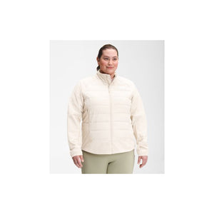 The North Face Womens Plus Shelter Cove Hybrid Jacket Gardenia White