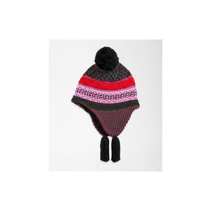 The North Face Fair Isle Earflap Beanie TNF Dark Grey Heather/Multi/Color