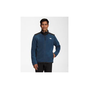 The North Face Mens Alpine Polartec 200 Full Zip Jacket Shady Blue/TNF Black