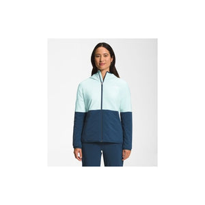The North Face Womens Mountain Sweatshirt Hoodie Skylight Blue/Shady Blue
