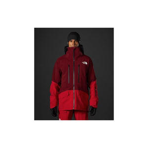 The North Face Mens Summit Verbier FUTURELIGHT Jacket Cordovan/TNF Red/TNF Black