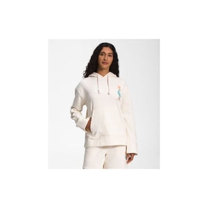 The North Face Womens Earth Day Oversized Fit Hoodie Unbleached/Utility Brown