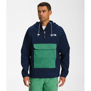 The North Face Mens Class V Pullover ummit Navy/Deep Grass Green / S