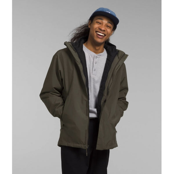 The North Face Mens Carto Triclimate Jacket New Taupe Green/TNF Black