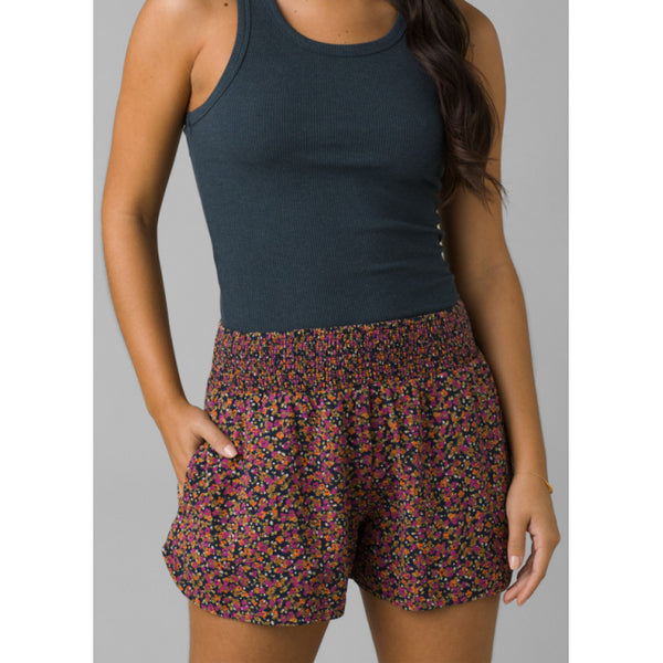 Prana Womens Teletropics Short Nautical Petals