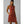 Prana Womens Emerald Lake Dress Rust Floret