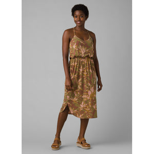 Prana Womens Ayla Dress Cloud Blush Summertime