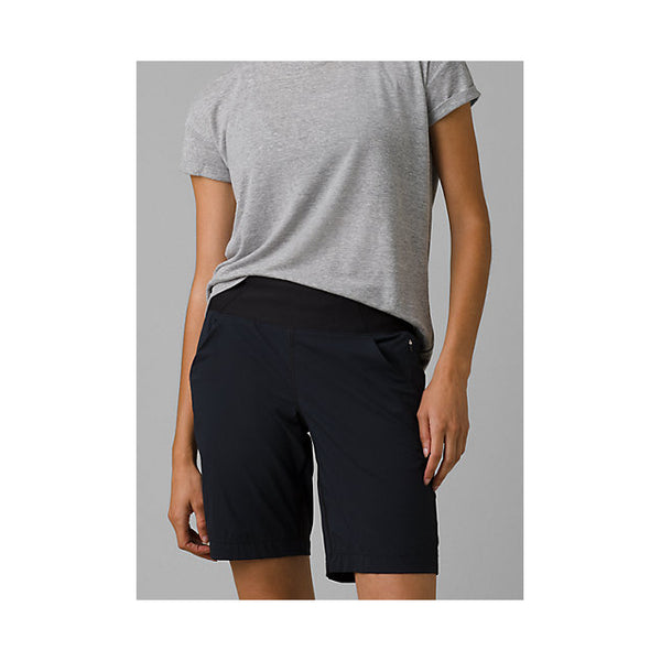 Prana Womens Koen Flat Front Short Black