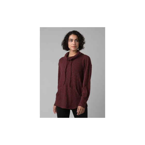 Prana Womens Frieda Top Maroon