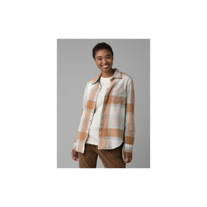 Prana Womens Golden Canyon Flannel nowflake / S