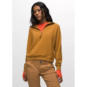 Prana Womens Cozy Up Pullover Spiced Heather