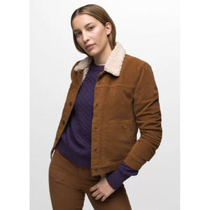 Prana Womens Ashland Cord Jacket epia / S