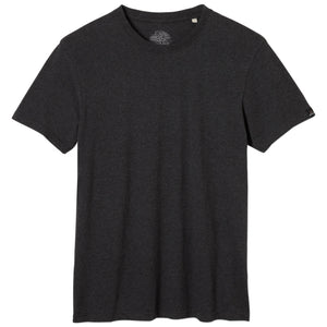 Prana Mens prAna Crew T-Shirt Charcoal Heather