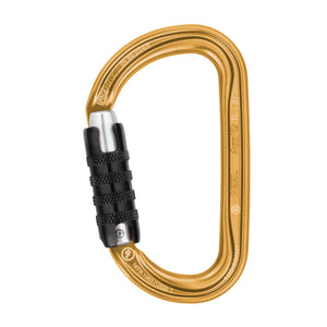 Petzl AmD Triact-Lock Biner Gold Gold