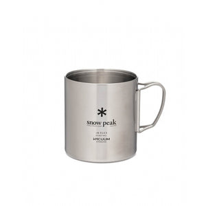 Snow Peak Insulated Stainless Steel Mug 450 One Color